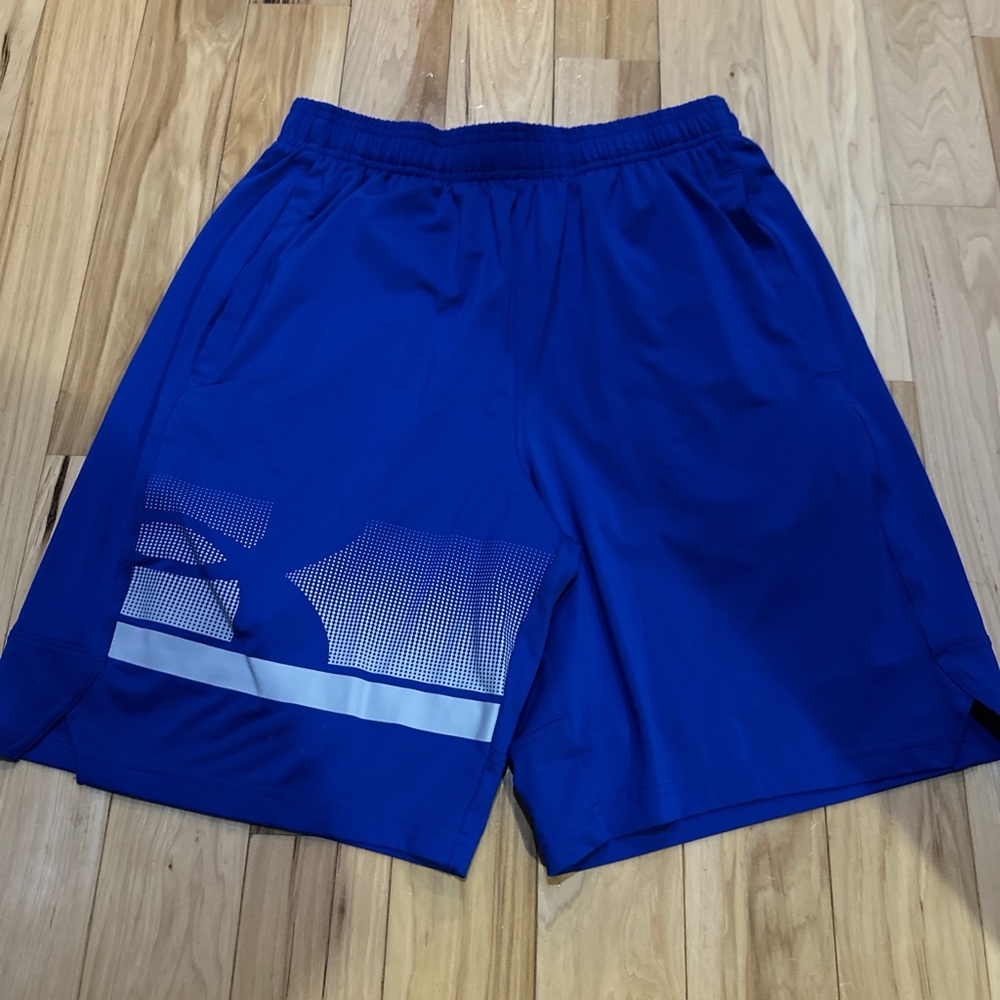 Under Armour Men's Blue Athletic Shorts